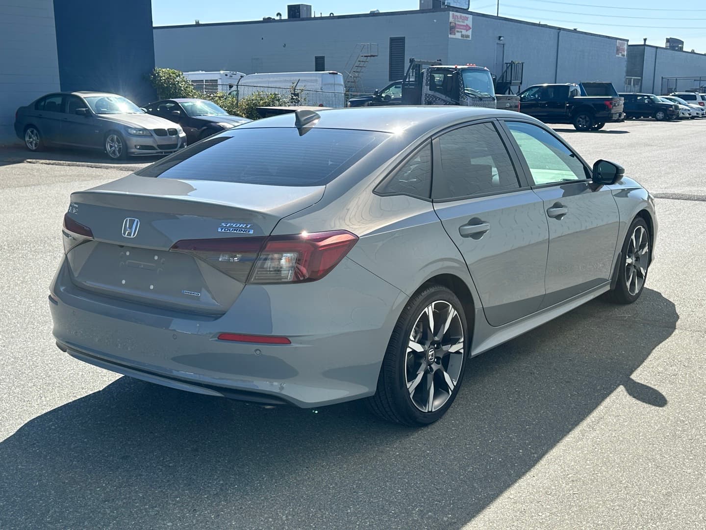 2025 Honda Civic Sport Hybrid Hybrid, Accident Free, Extended Warranty, Urban Grey