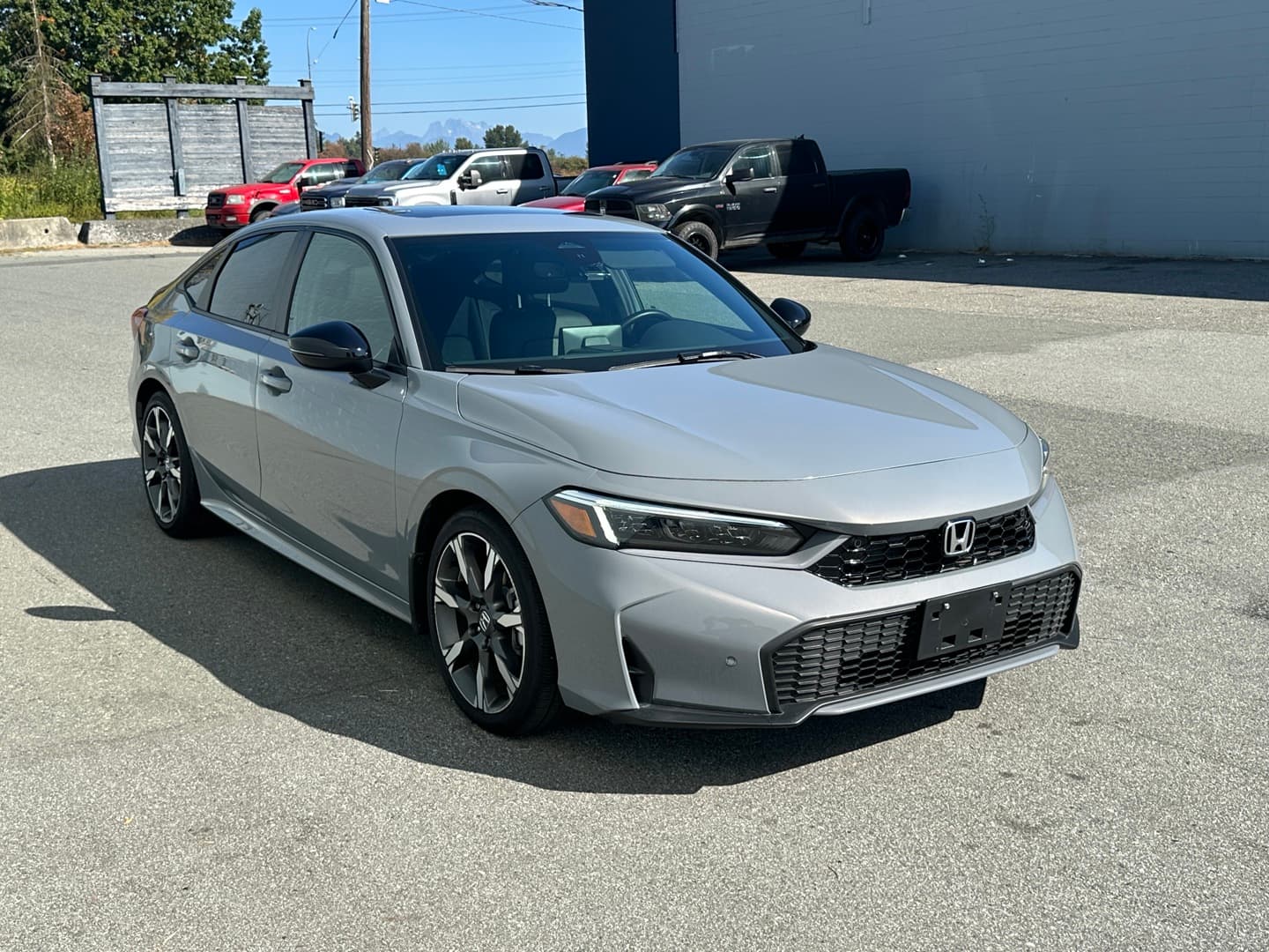 2025 Honda Civic Sport Hybrid Hybrid, Accident Free, Extended Warranty, Urban Grey