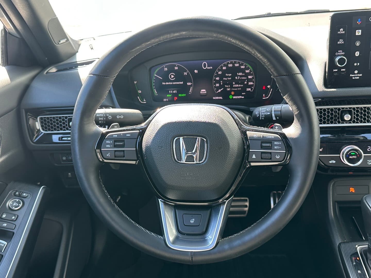 2025 Honda Civic Sport Hybrid Hybrid, Accident Free, Extended Warranty, Urban Grey