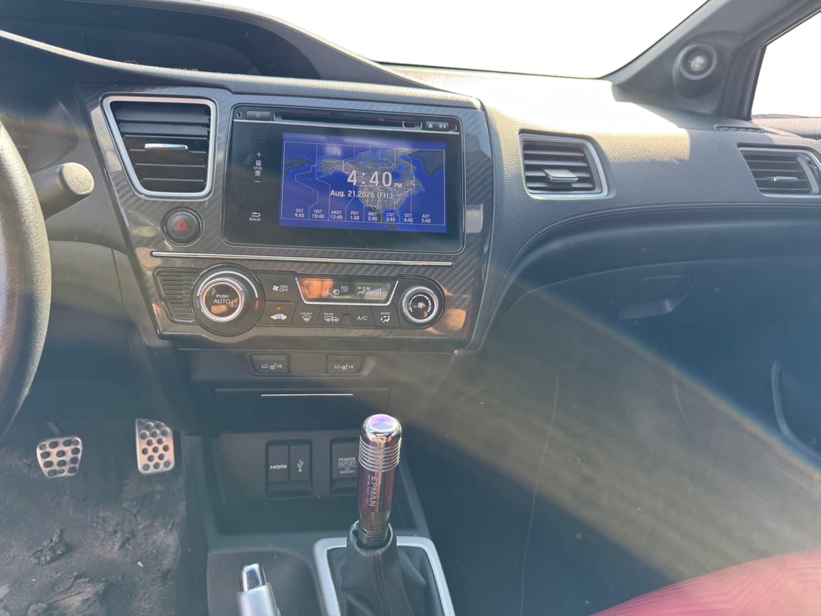2015 Honda Civic Si Sedan 6-Speed MT